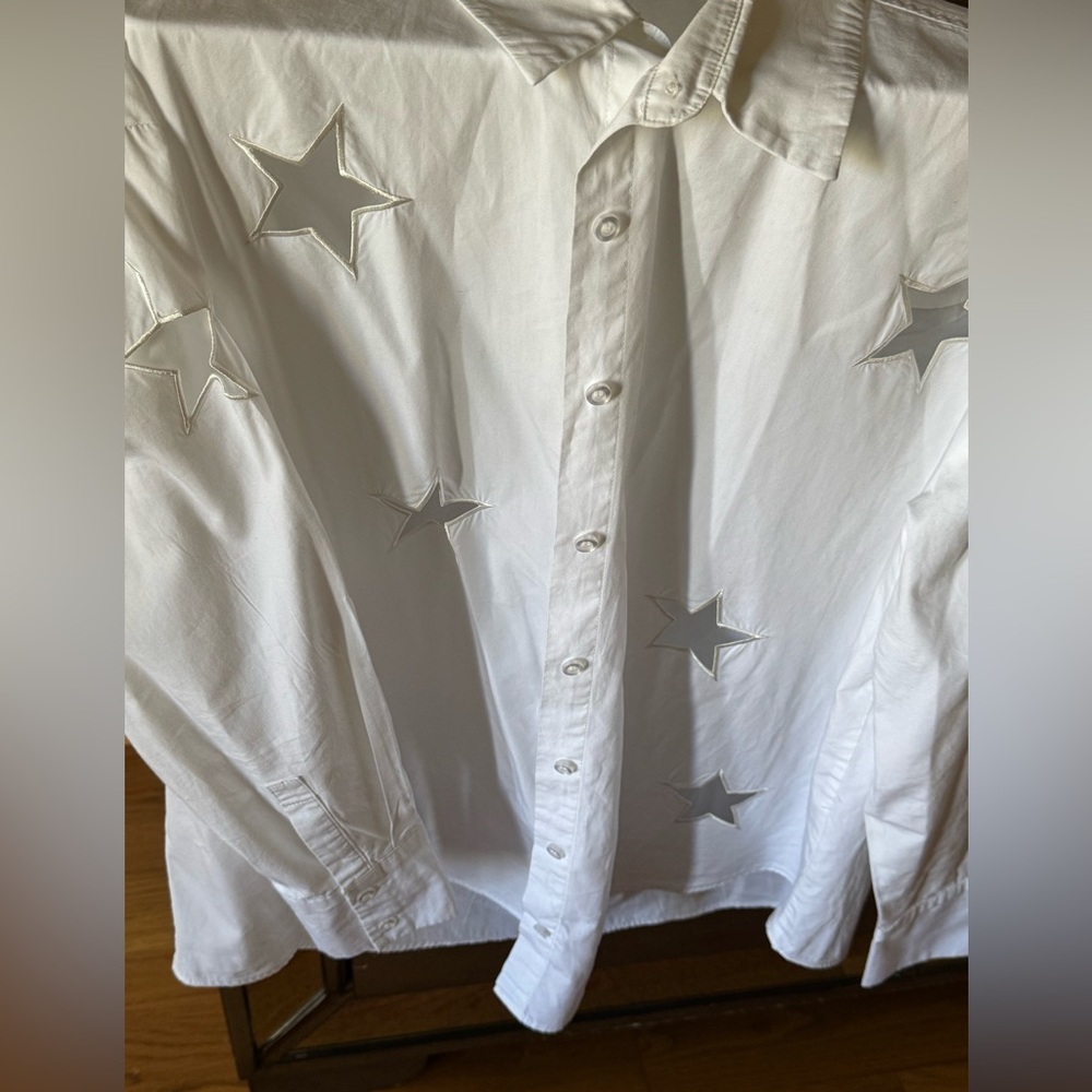 Stars button down shirt